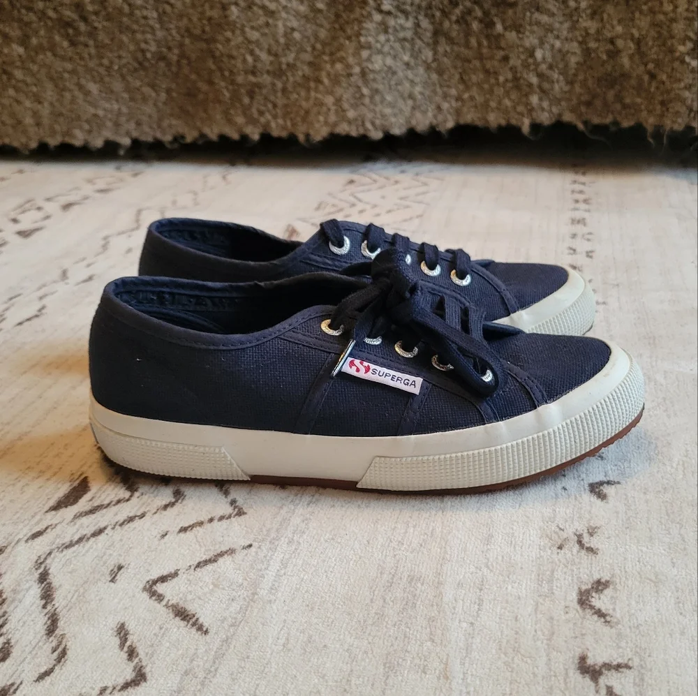 Superga Canvas Sneakers Size 6 - Picture 2 of 10